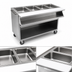 Thumbnail image #3 for Spec-Master SPHT4CB-208 4-Well Electric Sealed Well Mobile Hot Food Table