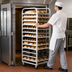 Thumbnail image #3 for Adamatic Roll-In Oven Rack, A-Style Lift, 12-Pan Capacity for 18 x 26-Inch Pans, Single Side Load