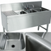 Thumbnail image #3 for Advance Tabco Prestige 48-Inch Stainless Steel Underbar Sink Unit with Drainboard and Faucet