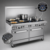 Thumbnail image #3 for Southbend Ultimate 60-Inch Commercial Gas Restaurant Range with 10 Open Burners, Convection Oven and Cabinet Base