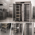 Thumbnail image #3 for Doyon E236 Roll-In Two-Section Proofer Cabinet with Glass Doors