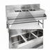 Thumbnail image #3 for Eagle Spec-Bar 3-Compartment Underbar Sink Unit with Right Drainboard, 66W x 19D x 37H