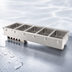 Thumbnail image #3 for Vollrath Five-Well Electric Drop-In Hot Food Well with 316 Marine-Grade Stainless Steel Wells