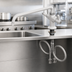 Thumbnail image #3 for equip Low-Lead Single-Hole Deck-Mount Mixing Faucet with 18-Inch Swing Nozzle