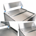Thumbnail image #3 for Glastender Clip-On Backsplash for GW24 Underbar Unit, 24-35 Inch Wide, 4-Inch High
