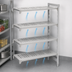 Thumbnail image #4 for Cambro Camshelving Premium 4-Shelf Vented Add-On Shelving Unit, 18