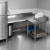 Thumbnail image #3 for Spec-Master Right-Hand Island Clean Dishtable, 96-Inch Machine-to-Corner, 60-Inch Corner-to-End