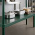 Thumbnail image #3 for Eagle Group Quik-Set 36 Inch x 24 Inch Solid Flat Shelf, 16-Gauge Galvanized Steel, Green Epoxy Finish