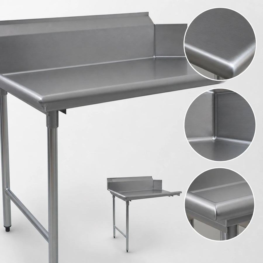 16-Gauge 304 Stainless Steel Top