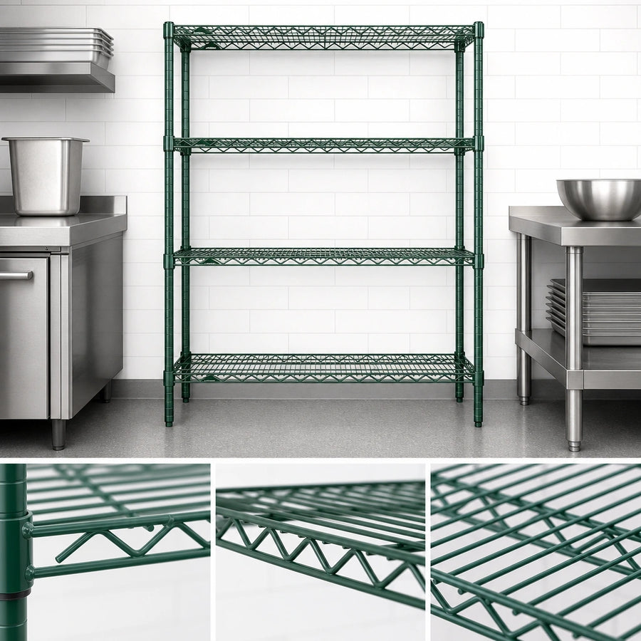 Patented QuadTruss Shelves
