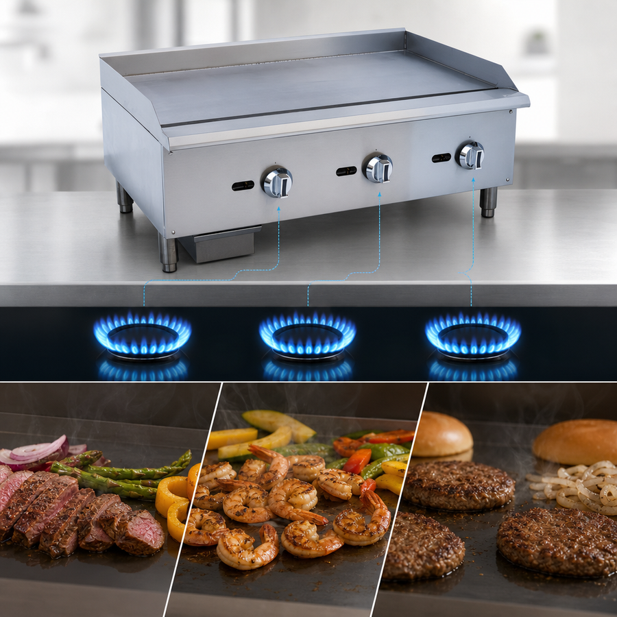 Three-Burner Design