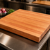 Thumbnail image #3 for Boos Block American Cherry Edge Grain Kitchen Countertop, 48 x 48 x 3 Inches, Oil Finish
