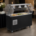 Thumbnail image #3 for Vollrath 2-Series Affordable Portable Mobile Refrigerated 3-Pan Cold Food Pan Buffet Station with Granite Wrapper