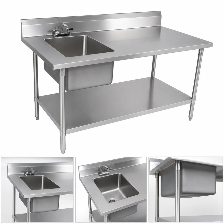 Left-Side Sink Bowl