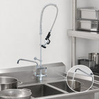 Thumbnail image #3 for BK Resources OptiFlow BKF-DMPR-WB-AF12-G Deck-Mount Pre-Rinse Faucet Assembly, Single-Hole, 12-Inch Add-On Faucet, Ceramic Valves