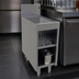 Thumbnail image #3 for Glastender Open Front Underbar Drainboard Cabinet Base, 12 Inch x 24 Inch, Stainless Steel