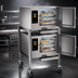Thumbnail image #3 for AccuTemp Evolution 2-Compartment Floor Model Boilerless Electric Convection Steamer, 3-Pan Capacity per Compartment, 208V