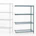 Thumbnail image #3 for Metro Super Erecta Metroseal 3 4-Shelf Add-On Wire Shelving Unit, 48W x 24D x 63H