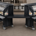 Thumbnail image #4 for Cambro Versa Food Bar Straight Cart-to-Standard-Height Connector