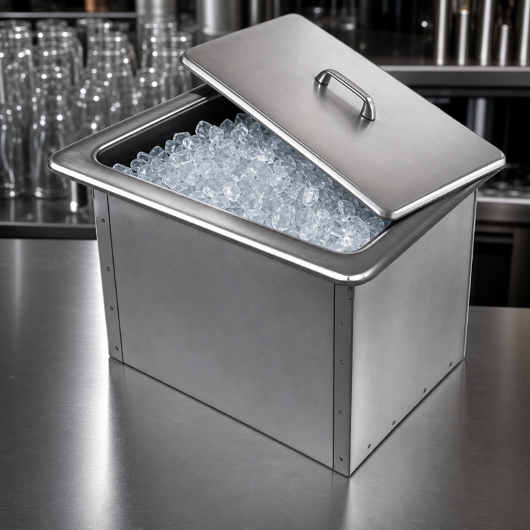 Product image #3 for Delfield 305 Drop-In Ice Bin/Chest Without Cold Plate, 45 lb. Capacity