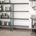 Thumbnail image #3 for Eagle Valu-Master 4-Tier Wire Add-On Shelving Unit, 48W x 18D x 74H, Pewter Gray Epoxy
