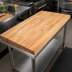 Thumbnail image #3 for John Boos 144-Inch x 42-Inch Northern Hard Rock Maple Wood Work Table Top