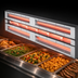 Thumbnail image #3 for Hatco Glo-Ray 108-Inch Lighted Dual Infrared Strip Heater