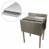Thumbnail image #4 for BK Resources 24-Inch x 18-Inch Stainless Steel Underbar Ice Bin with 7-Circuit Cold Plate, 66 lb Capacity