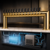 Thumbnail image #3 for Pass-Thru Glycol-Cooled Countertop Draft Beer Tower with 14 Faucets, PVD Brass Finish
