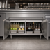 Thumbnail image #3 for Glastender Underbar Add-On Cabinet Base with 2 Hinged Doors, 40 Inch Wide