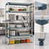 Thumbnail image #3 for MetroMax 4 Stationary 5-Shelf All-Polymer Starter Shelving Unit, 42W x 24D x 74H