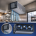 Thumbnail image #3 for Berner Industrial Series IDC12-3132E 132-Inch Direct Drive Electric Heated Air Curtain