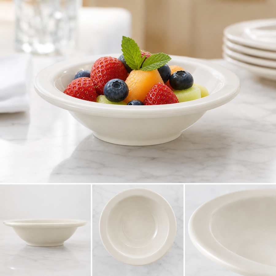 Rimmed Fruit Bowl Design