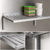 Thumbnail image #3 for New Age 36-Inch x 20-Inch Aluminum T-Bar Wall Shelf, 700 lb Capacity