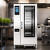 Thumbnail image #3 for Alto-Shaam Prodigi Classic 20-10G Full-Size Boilerless Gas Combi Oven with Roll-In Cart