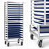 Thumbnail image #3 for Mobile Full-Height Side-Loading Aluminum Bun Pan Rack for 20 18 x 26 Pans