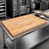 Thumbnail image #3 for John Boos 72-Inch x 25-Inch Edge Grain Flat Wood Bakers' Table Top