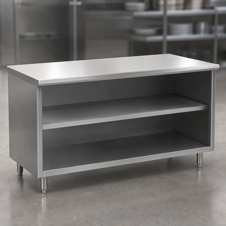 Product image #3 for Eagle Group Spec-Master Stainless Steel Plate Cabinet with Sliding Doors, 120 W x 18 D