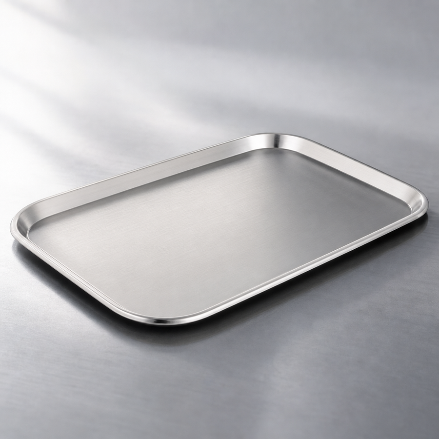 Satin-Finished Stainless Steel