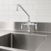 Thumbnail image #3 for T&S Brass B-0201-01 Single-Hole Deck-Mount Swivel Pantry Mixing Faucet with 12-Inch Swing Nozzle