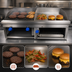 Thumbnail image #3 for Comstock-Castle FHP48-2RB-24B 48-Inch Countertop Gas Char-Broiler/Griddle-Cheesemelter