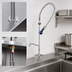 Thumbnail image #3 for T&S Brass EasyInstall Single-Hole Deck-Mount Pre-Rinse Unit with 10-Inch Add-On Faucet