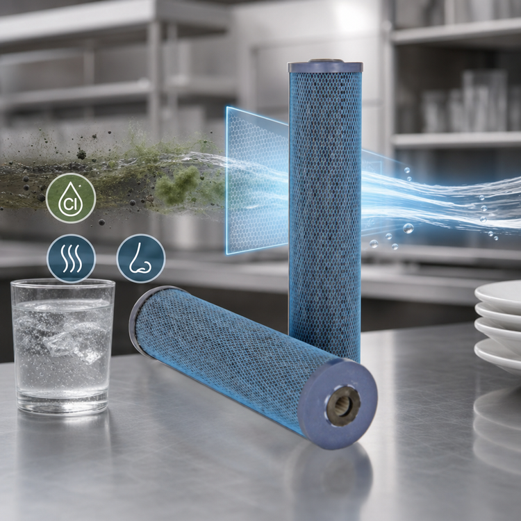 Product image #2 for Everpure CTO-20B FX Replacement Water Filter Cartridge, 0.5 Micron, 5.0 GPM