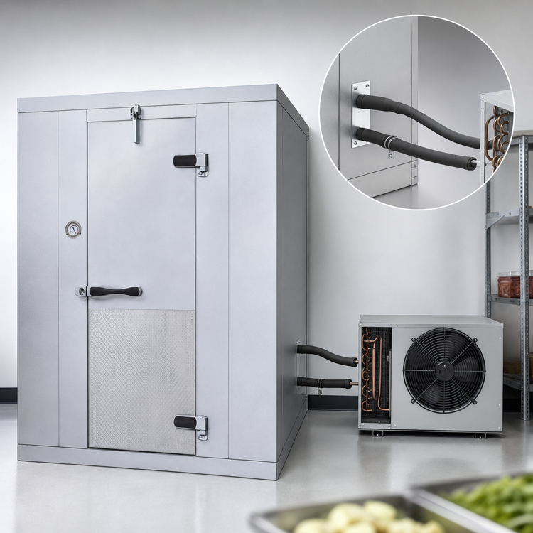 Product image #3 for Kolpak Kold-Front Indoor Walk-In Cooler with Floor and Remote Refrigeration, Nominal 11' 7" x 7' 9" x 8' 6.25"