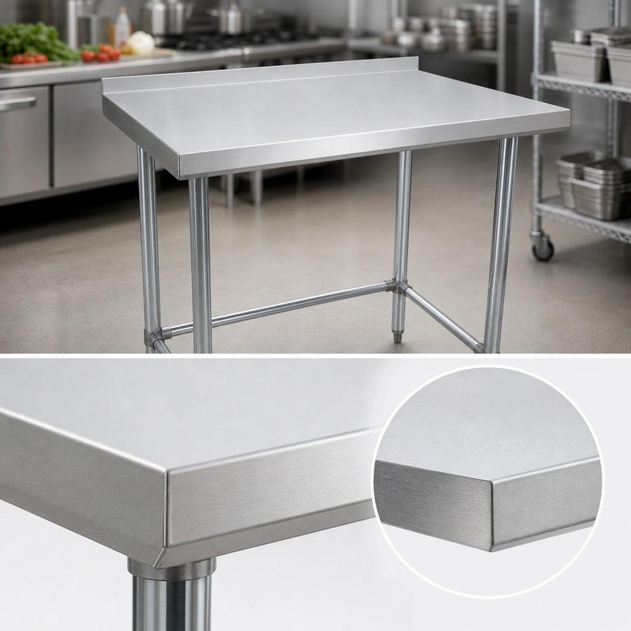 18-Gauge Stainless Steel Top