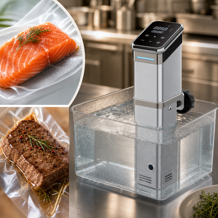 Product image #3 for Eurodib ATMOVAC Thermal Immersion Circulator, 1200W Compact Water Bath Unit