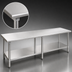 Thumbnail image #3 for Eagle Group Spec-Master T24144E 144-Inch x 24-Inch Flat Top Work Table with Adjustable Undershelf