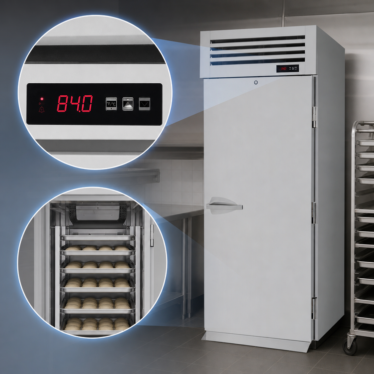 Product image #3 for Turbo Air PRO Series Roll-In Solid Door Proofer, 35.51 Cu. Ft., One Section