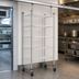 Thumbnail image #3 for Quantum 21-Inch Overhead Track Mobile Shelving Kit with 74-Inch Posts