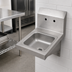 Thumbnail image #3 for John Boos Pro-Bowl Wall-Mount Stainless Steel Hand Sink with 9 x 9 x 5-Inch Bowl